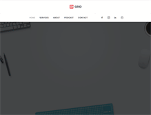Tablet Screenshot of gridconsulting.com